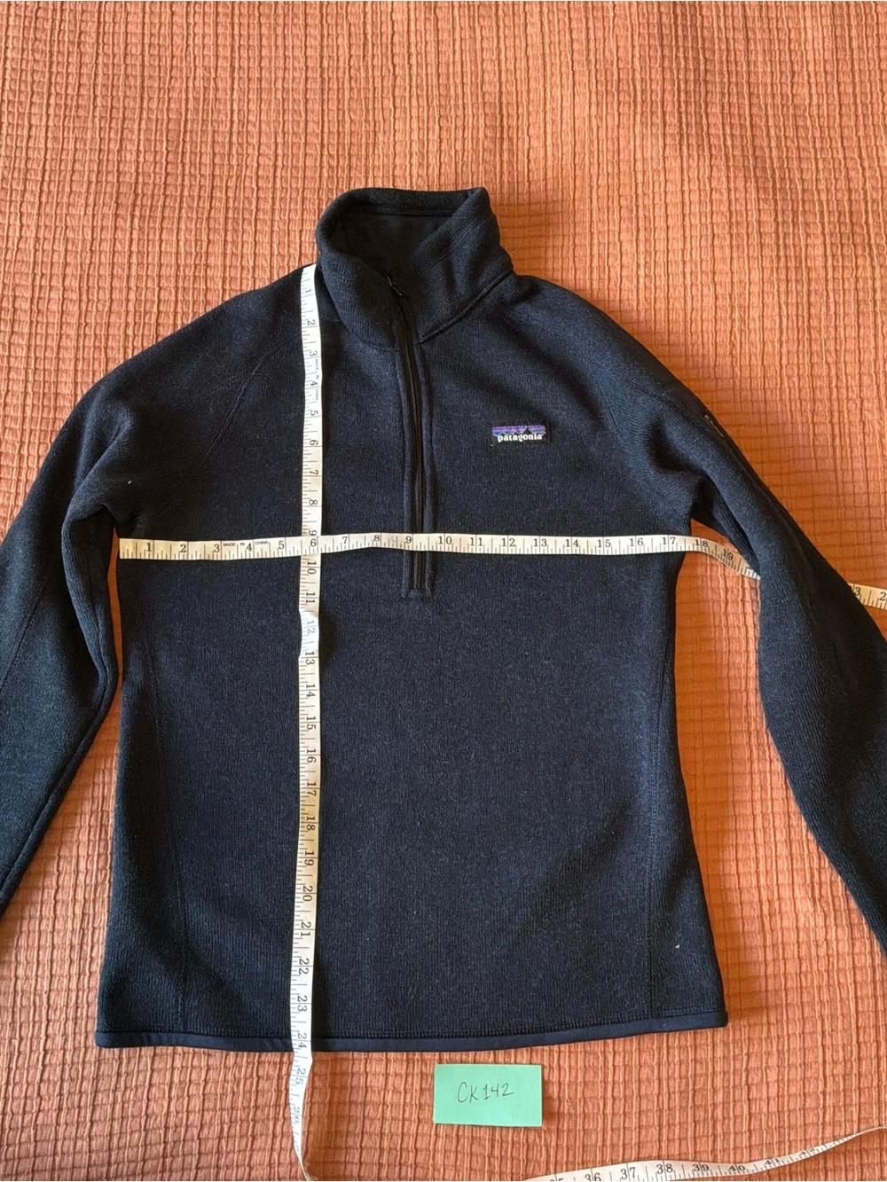 Patagonia Men's Half-Zip Fleece Pullover - Navy